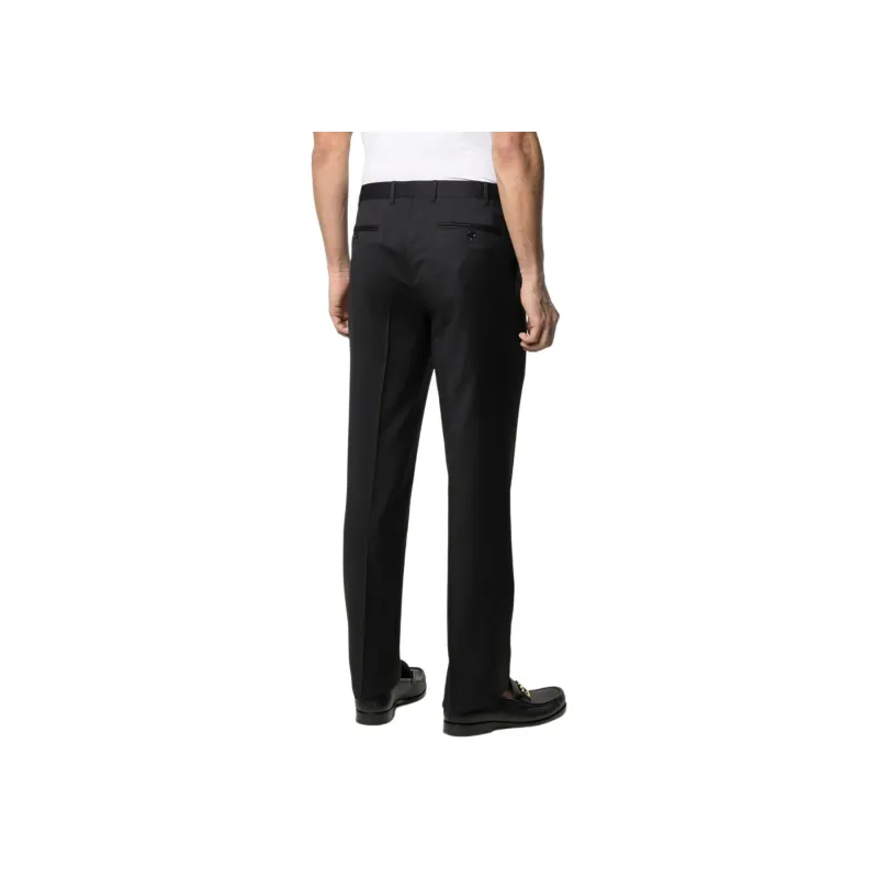 Canali Tailored Cut Wool Trousers-1
