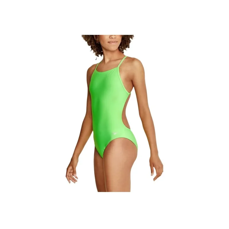 Speedo Endurance+ Solid Back One piece Swimsuit Women's-3