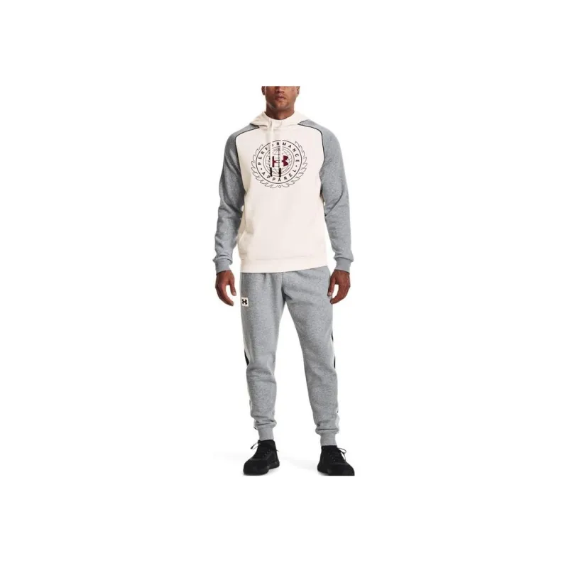 Under Armour Rival Sweatshirts Men White-4
