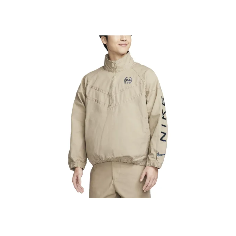 Nike Canvas Jacket Jackets Coats Men's Khaki-1