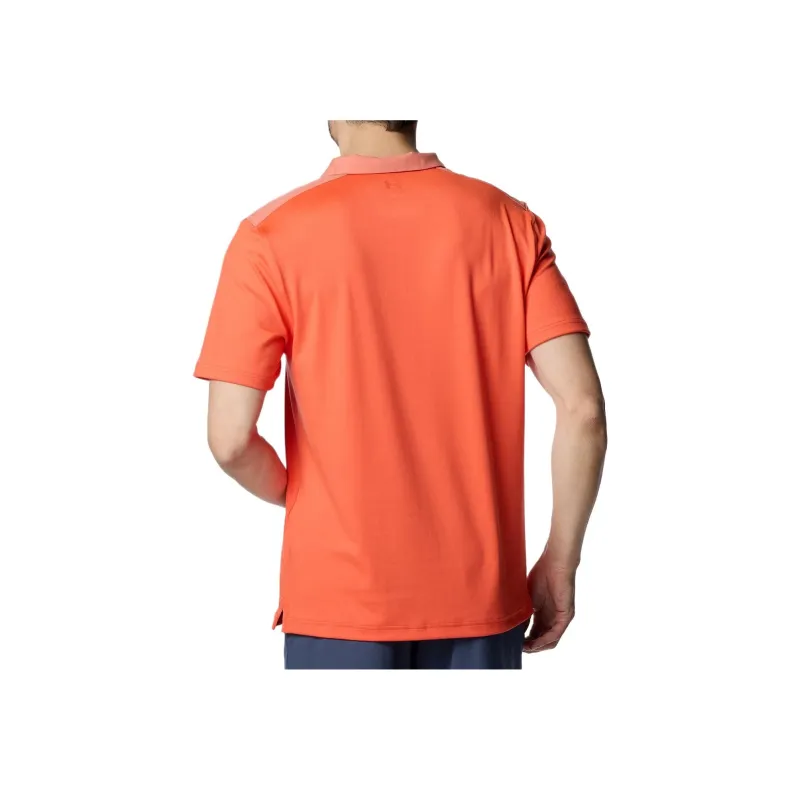 Under Armour Motion Novelty Polo Shirt Men's Orange-1