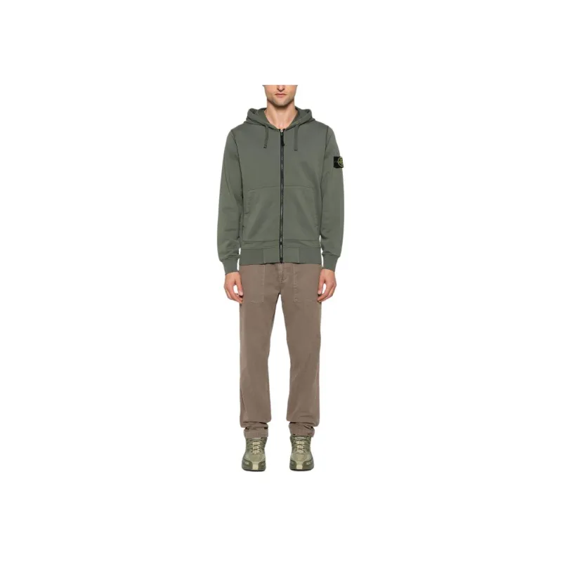 STONE ISLAND Compass-Badge Zipped Hoodie-4