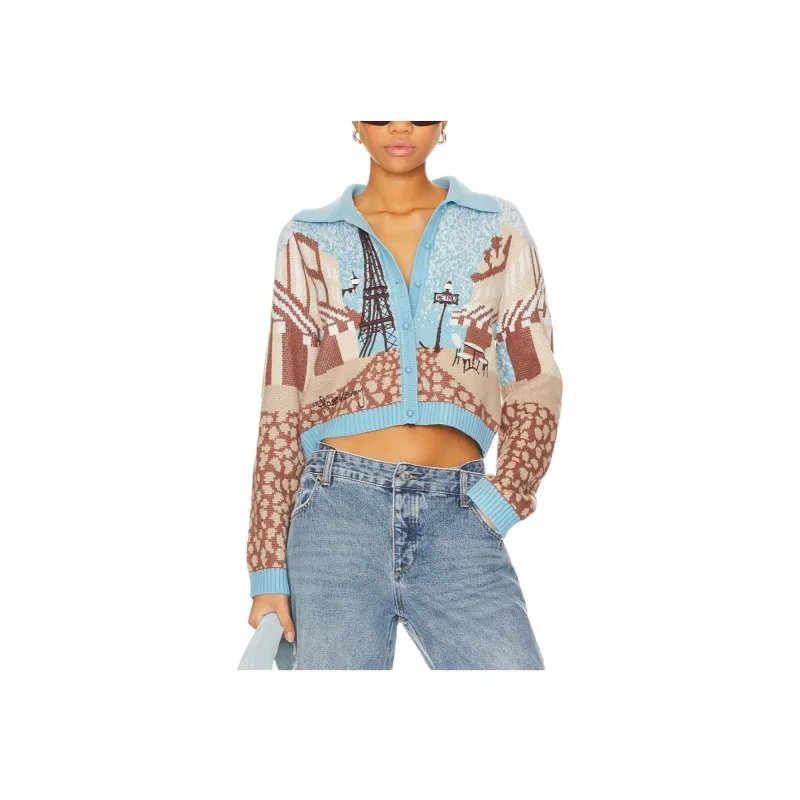 HOUSE OF SUNNY Knitwear Women's Light Blue-0