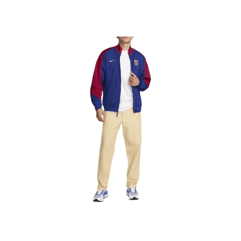 Nike Fc Barcelona Academy Pro Home Men's Nike Dri FIT Soccer Anthem Jacket-1