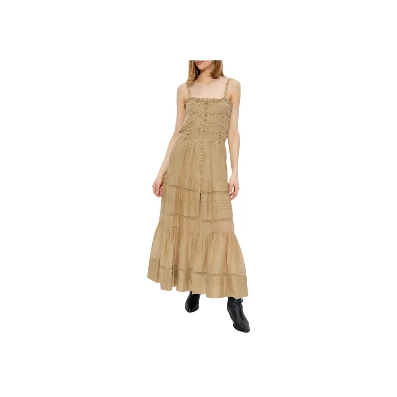 ISABEL MARANT ETOILE Divine Gathered Sleeveless Dress-1