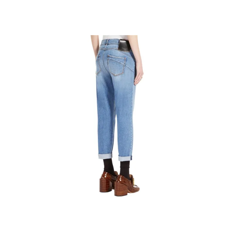 SportMa Dina Collection Cigarette Jeans Jeans Women's Blue-3