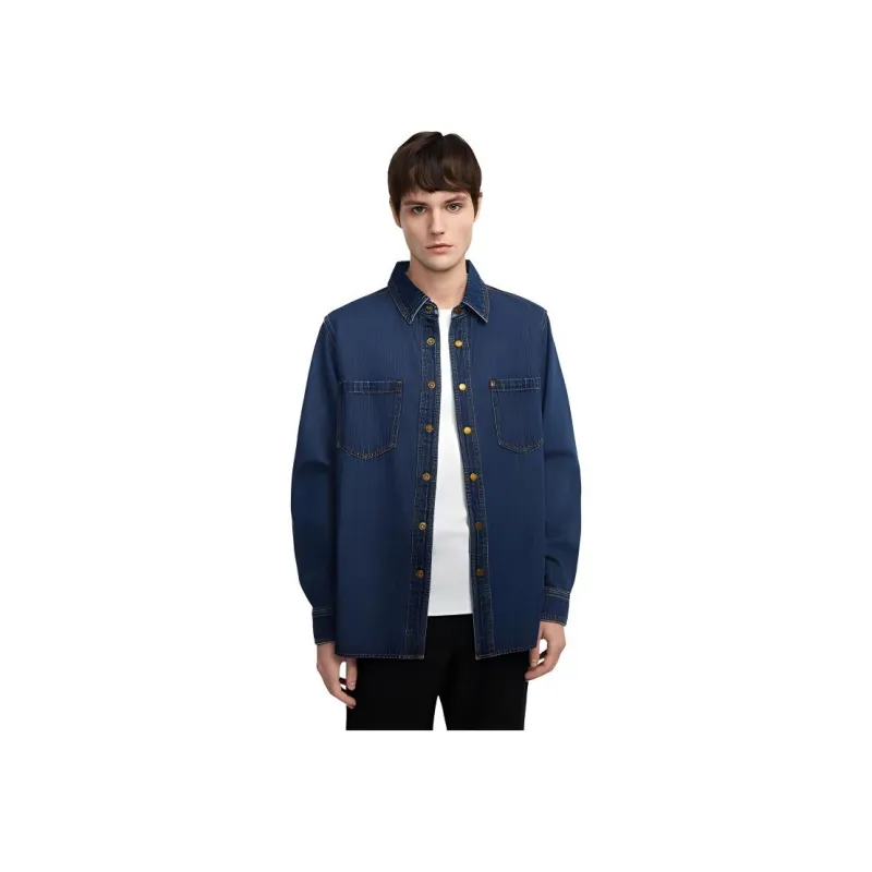 DANIEL HECHTER Denim Jacket Men's Indigo-1