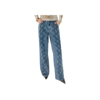WULISHAONIAN Jeans Women's Denim Blue