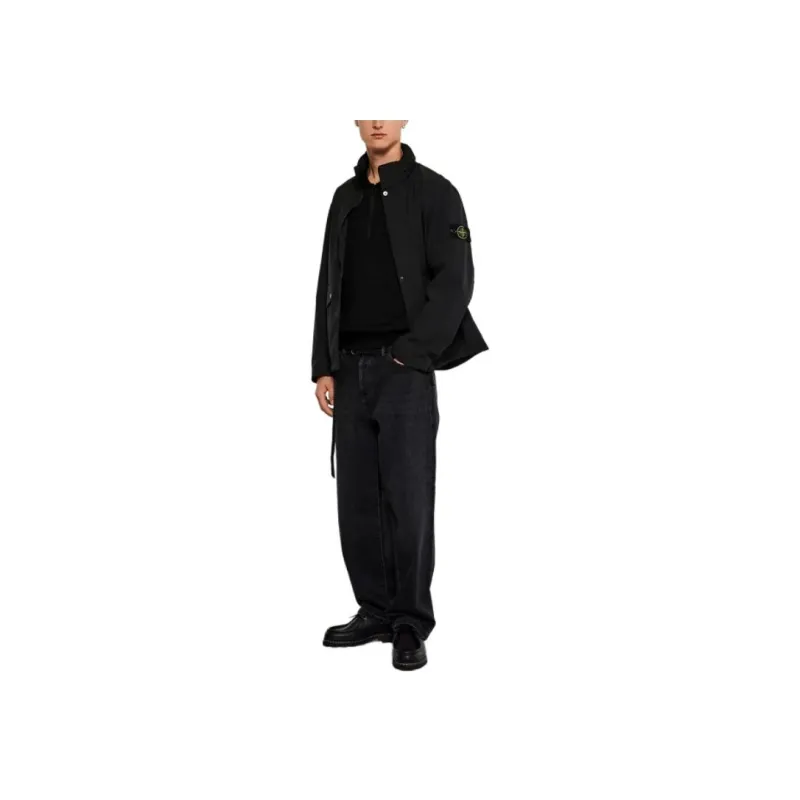 STONE ISLAND Jackets Men Black-2