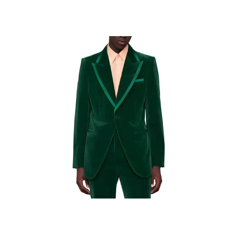 GUCCI Business Suit Men's Green-1
