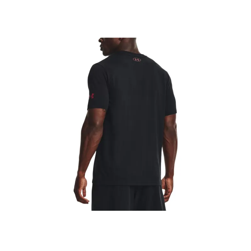 Under Armour Project Rock T Shirt Men's Black-3