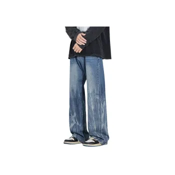 ORMY Jeans Unisex Blue