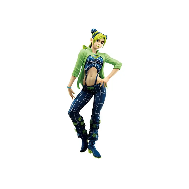 BANPRESTO Jolyne Cujoh Glass Factory Ichiban Kuji JoJo's Wonder Adventure Stone Ocean Final Reward Bonus Gifts 24cm-0