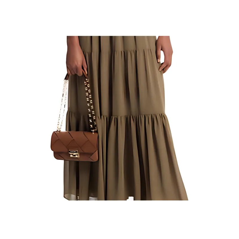 MICHAEL KORS Smocked Georgette Tank Dress-3