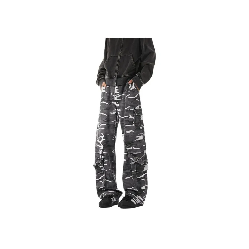 33TH Casual Pants Unisex Camouflage-0