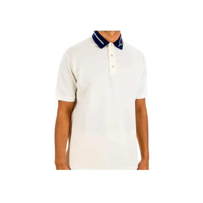 GUCCI Polo Shirts Men White-2