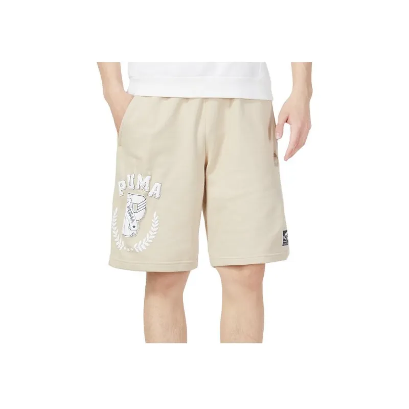 PUMA Casual Shorts Men Khaki-2