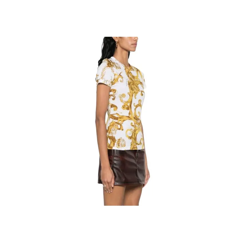 VERSACE JEANS Couture Couture Cotton T shirt-3