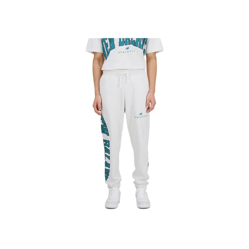 New Balance Knitted Sweatpants Unisex Gray-2