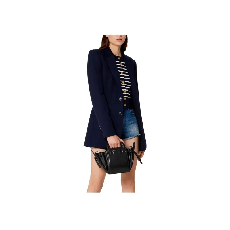 Ami Two Button Blazer 'Nautic Blue'-2