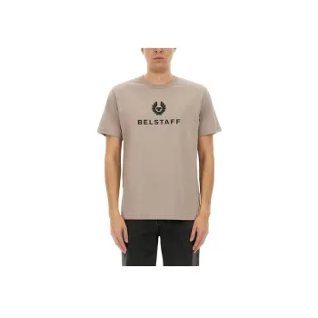 Belstaff SS25 T Shirt Men's Light Umber