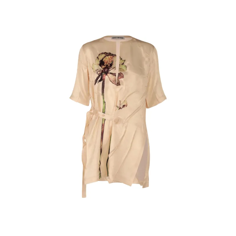 ISSEY MIYAKE Satin finish Top-0