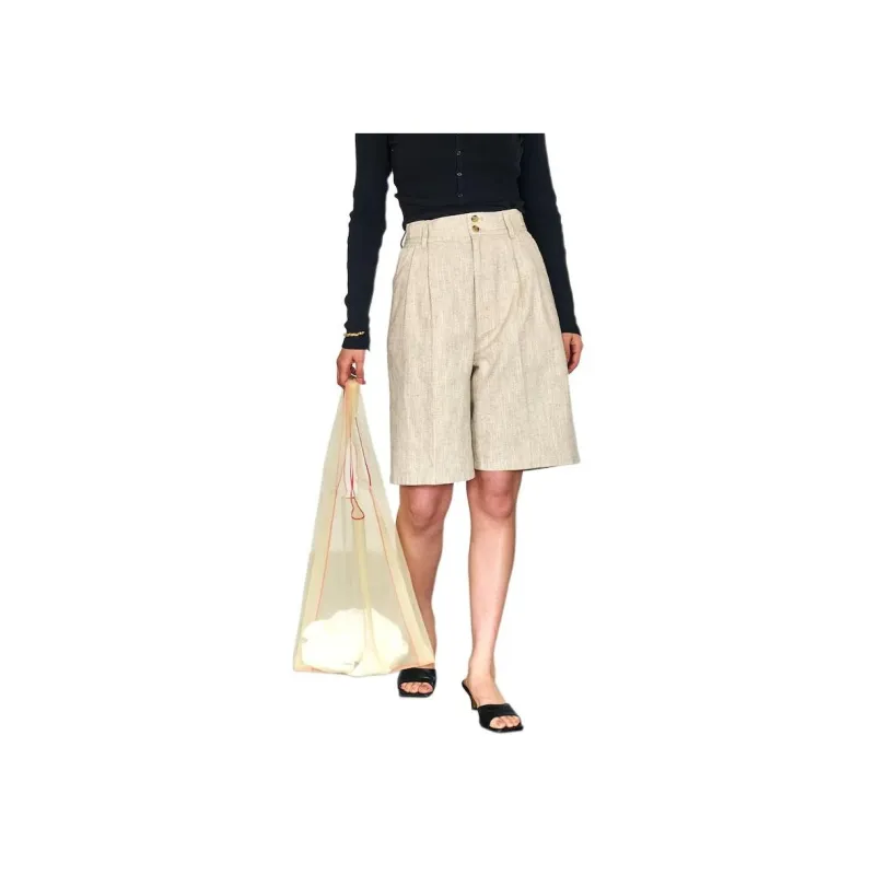 FREAK'S STORE Casual Shorts Women's Khaki-0