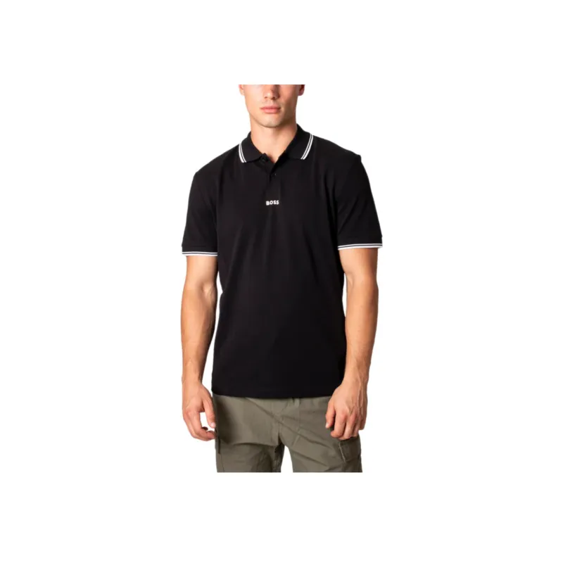 HUGO BOSS Polo Shirts Men Black-5
