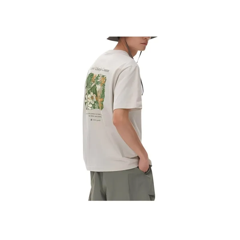 Snow Peak Drop Shoulder Sleeve T Shirt Men's-2