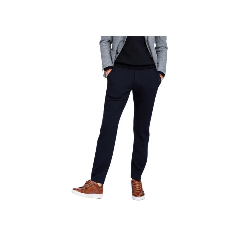 JODOLL Casual Pants Men's Navy Blue-0