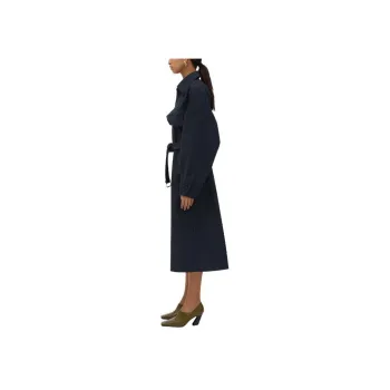 Bottega Veneta Long Sleeved Dress Women's Marine Blue