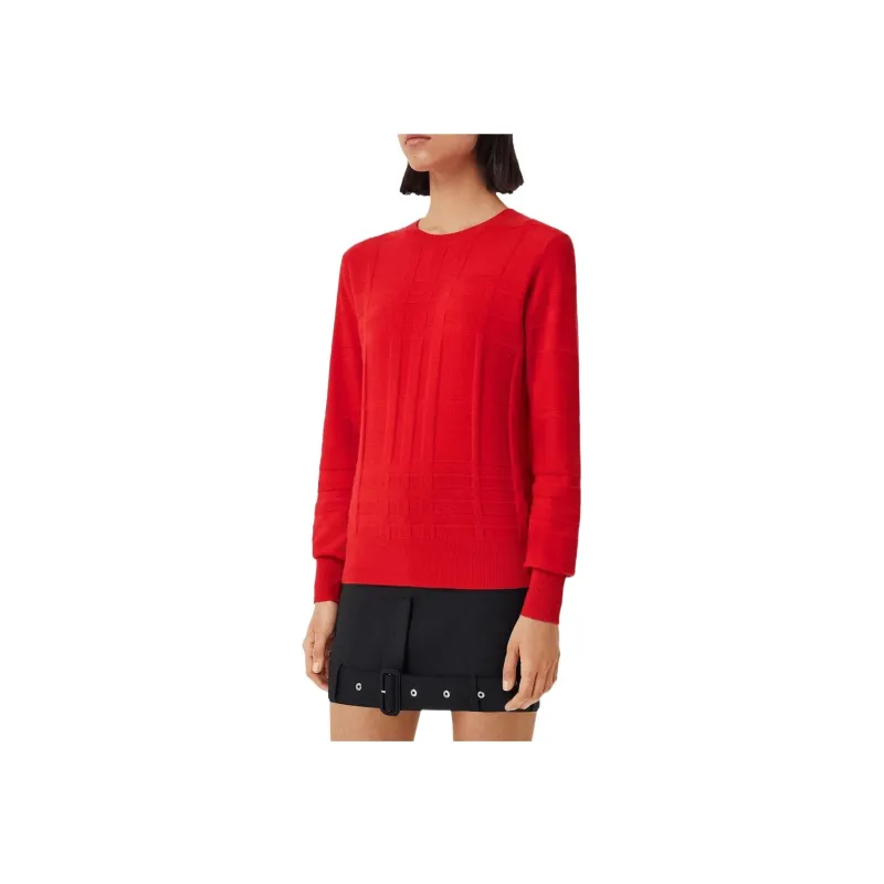 Burberry FW22 Sweater Women's Red-3