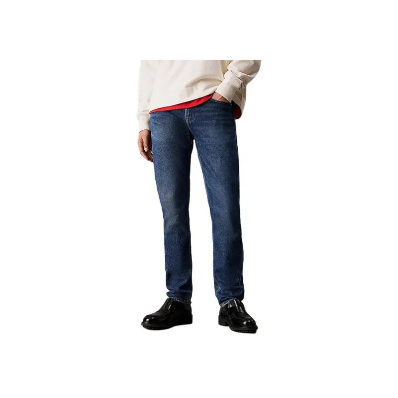 CALVIN KLEIN Jeans Europe Version Men's Bright Blue-0