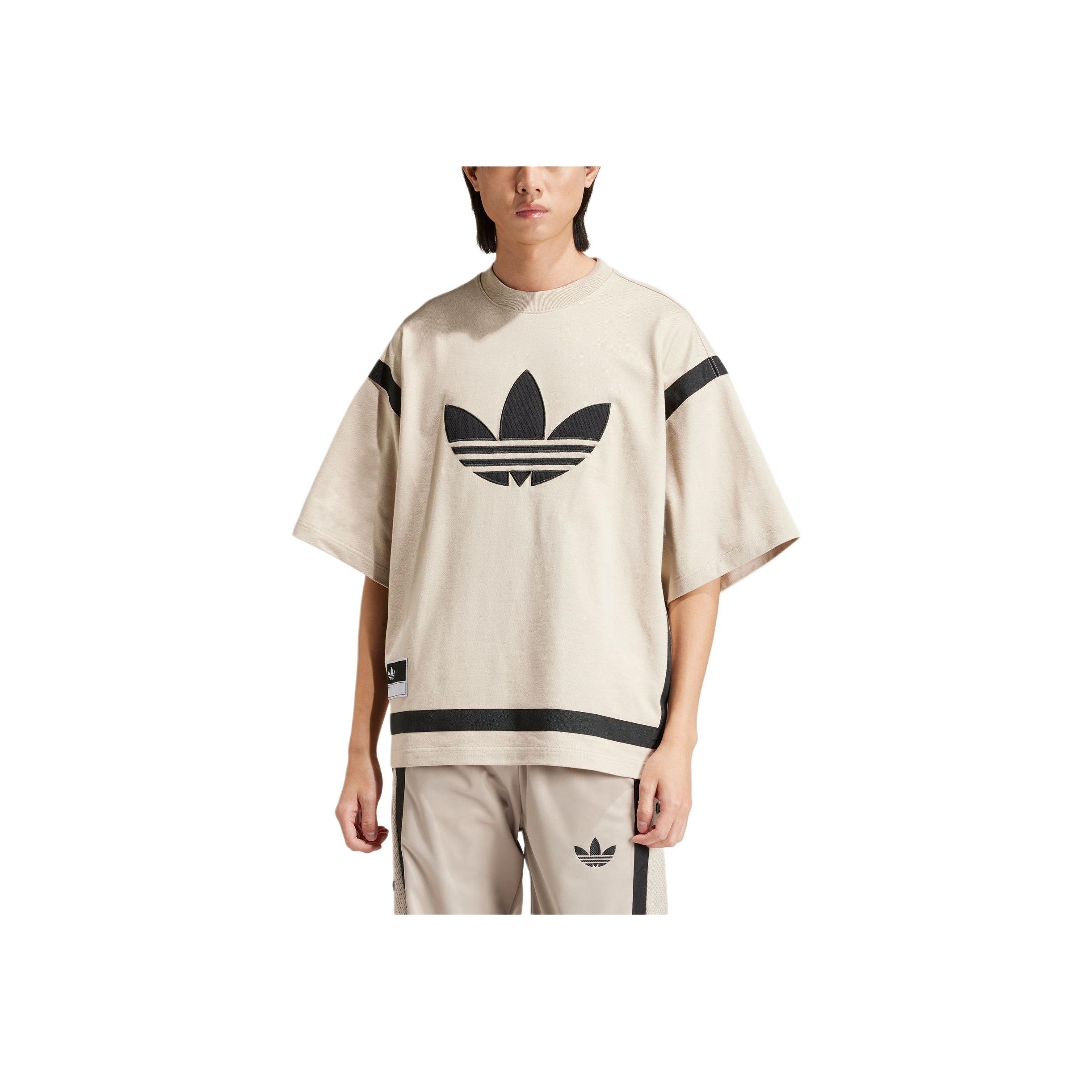 ★人気★ ADIDAS Originals Classic Premium Adibreak Beige Adidas originals Classic Street Premium Adibreak Tee Beige
