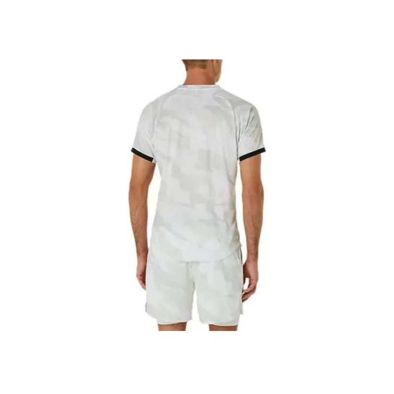 Asics Match Graphic Ss Top T Shirt Men's Gray-2