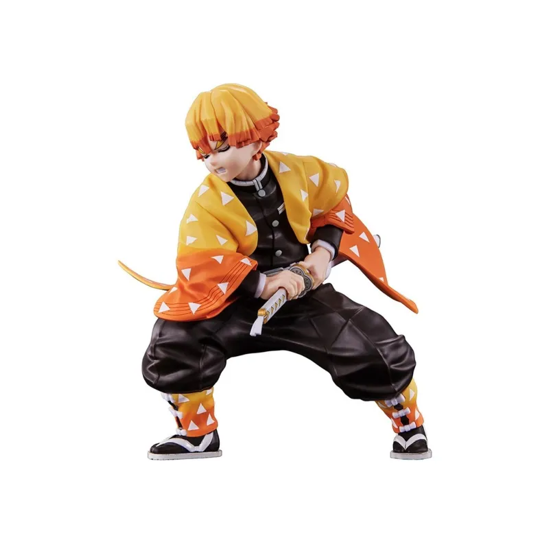 BANDAI Zenitsu Agatsuma Demon Slayer  Kimetsu No Yaiba Tachi Uchi Thunder Breathing Model Kits-0