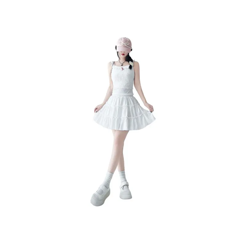 Mu Xiao Xin Casual Short Skirts Women's-2