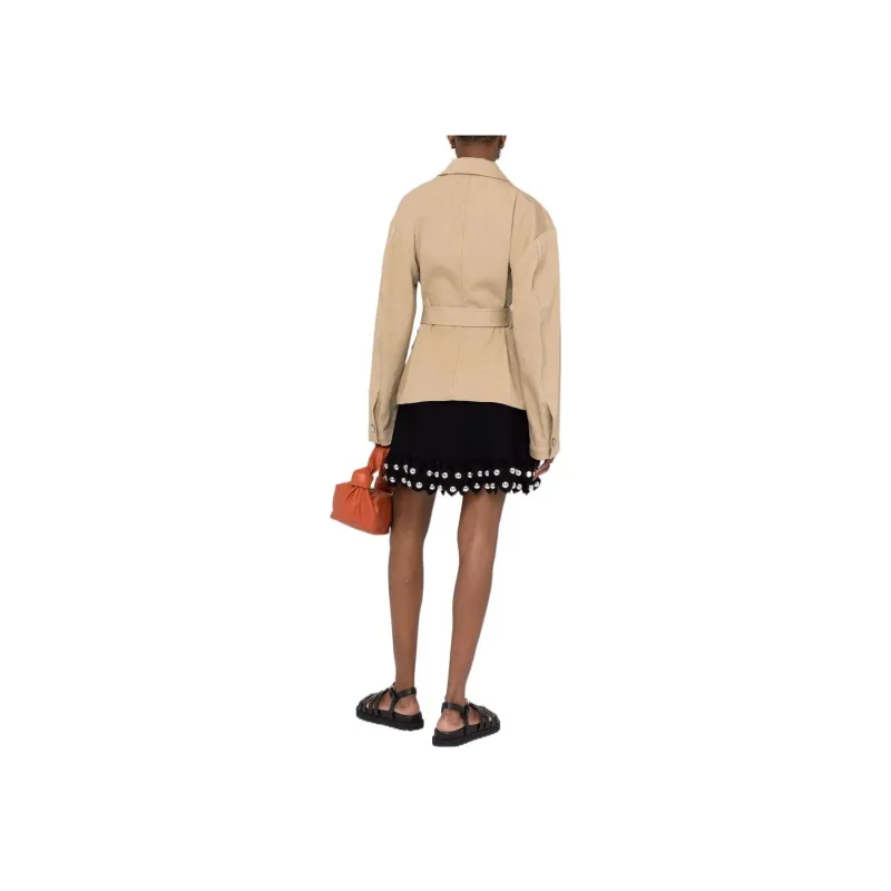 Bottega Veneta Coat Women's Light Umber-1