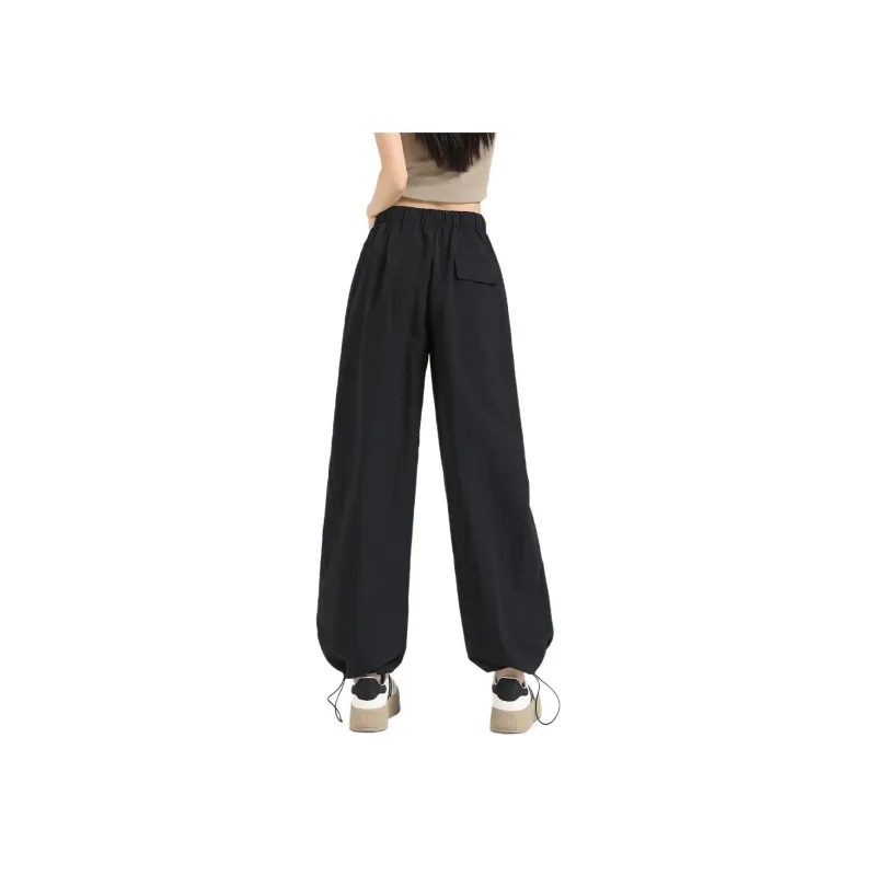 Tonlion Casual Pants Women's Gray Pea Green-7
