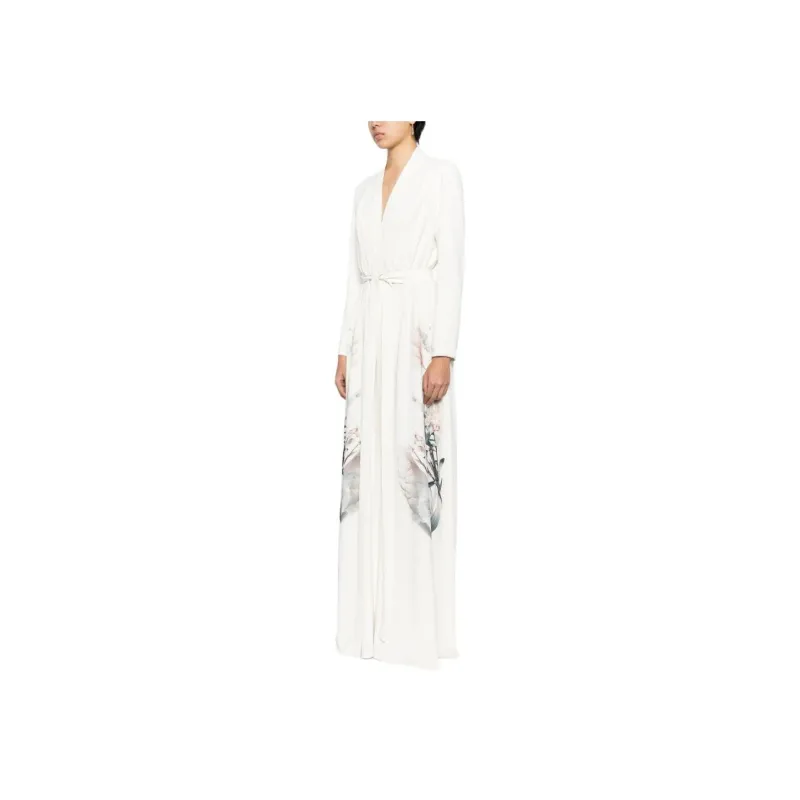 Saiid Kobeisy Floral print Kaftan Dress-3