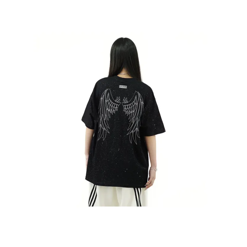 Kepu T Shirt Unisex Tie Dye Black-2
