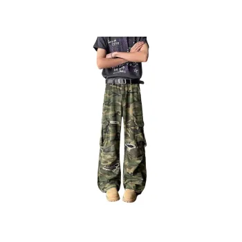 ZYKY Jeans Unisex Camouflage