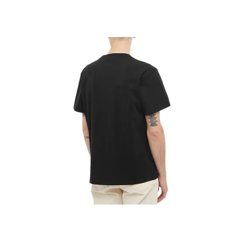 JW Anderson Logo Embroidered Crewneck T Shirt-5