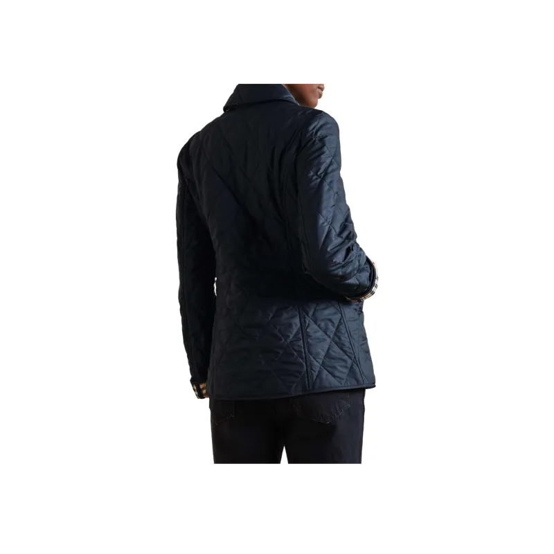 Burberry Jackets Coats Women's Marine Blue-2