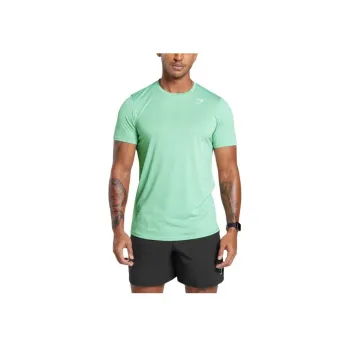 GYMSHARK T Shirts Men Green