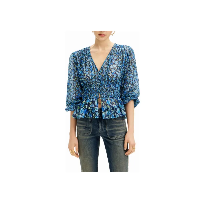 Desigual Shirts Women's Blue-2