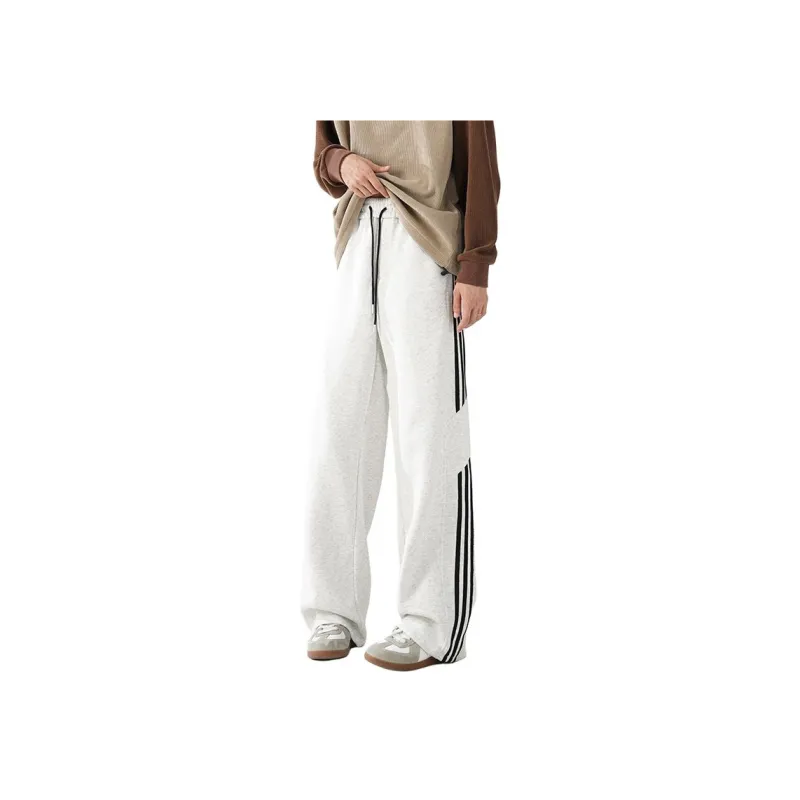 GROW DATE Casual Pants Unisex Heather Gray-43