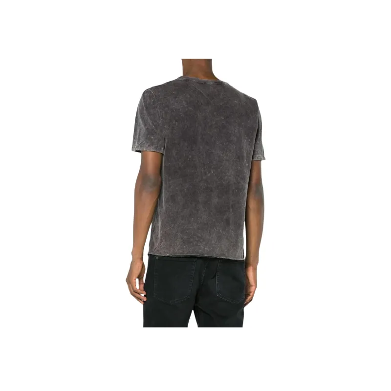 SAINT LAURENT Logo Rive Gauche T Shirt-4