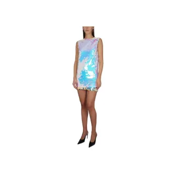 NINA RICCI Sleeveless Dress Women's Multicolor