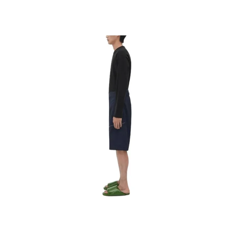 Bottega Veneta Straight Leg Knee Length Shorts-3